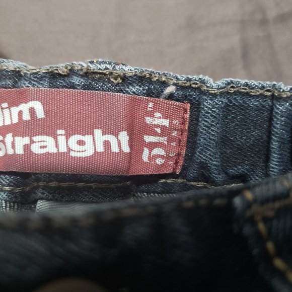 Levi's Jeans 514 Denim Slim Straight Fit Tough Durable 3X Kids Size New NWOT - Picture 9 of 9